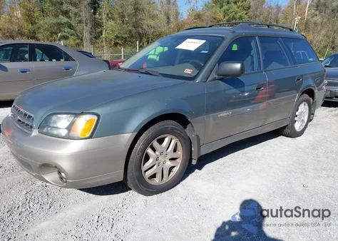 2001 Subaru Outback from USA, damaged, VIN 4S3BH675617672997